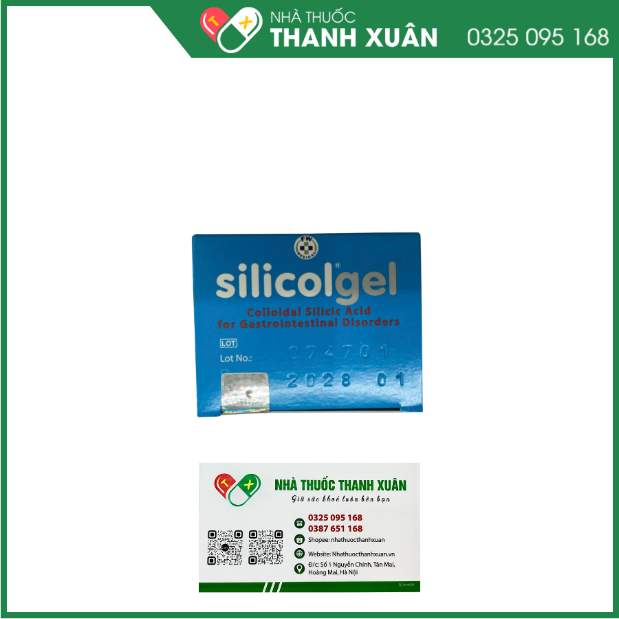 Silicol Gel giải quyết rối loạn tiêu hóa, hội chứng ruột kích thích
